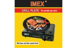 Placa De Parrilla Imex Para Cocina De Mesa -Restaurante De Barbacoa 235900 2307652