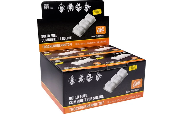 Pastillas De Combustible Seco Esbit 12 X 14g Para Barbacoa De Bolsillo 1 Pastillas De Combustible Seco Esbit 12 X 14g Para Barbacoa De Bolsillo