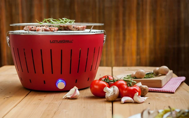 Parrilla De Carbón/mesa LotusGrill S Con Bolsa De Transporte Verde Lima 1 Parrilla De Carbón/mesa LotusGrill S Con Bolsa De Transporte Verde Lima