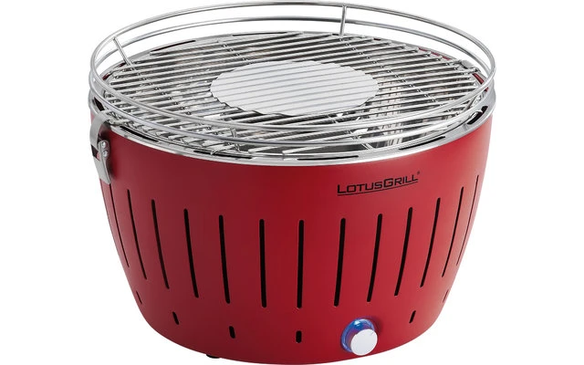 Parrilla De Carbón LotusGrill Con Bolsa De Transporte Plata Metálico 2 Parrilla De Carbón LotusGrill Con Bolsa De Transporte Plata Metálico - Imagen 2