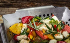 Cesta Para Verduras Grillfürst De Acero Inoxidable 25 X 25 X 6 Cm -Restaurante De Barbacoa 384683 2808505