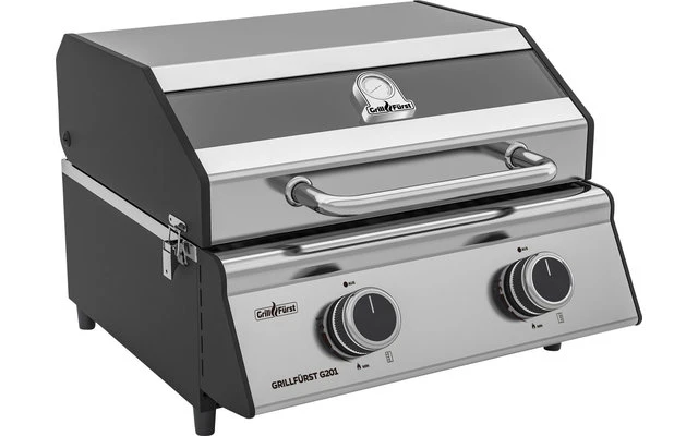 Grillfürst G201E, Parrilla De Gas Portátil De Acero Inoxidable, Incluye Bolsa De Transporte 1 Grillfürst G201E, Parrilla De Gas Portátil De Acero Inoxidable, Incluye Bolsa De Transporte
