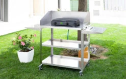 Estufa De Gas CF Parker De 2 Fuegos Con Fusible De Encendido Antracita -Restaurante De Barbacoa 397983 2906109