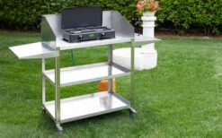 Estufa De Gas CF Parker De 2 Fuegos Sin Fusible De Encendido Antracita -Restaurante De Barbacoa 397995 2906052