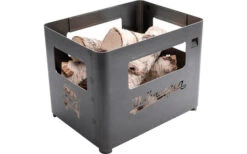 Colección VW T1 Cesta De Fuego De Acero Corten Con Diseño De Caja De Bebidas