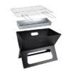 Parrilla De Picnic/carbón Berger Con Mecanismo De Plegado