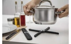 Salvamanteles WEDO Negro 25 Cm -Restaurante De Barbacoa 458295 3595696