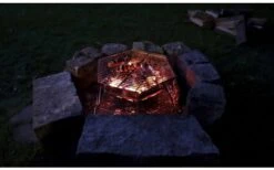Parrilla Y Cuenco De Fuego Hexagonal Origin Outdoors 40 X 45 Cm -Restaurante De Barbacoa 517964 3485095
