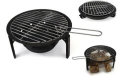 Origin Outdoors Parrilla Para Fogatas 32 Cm -Restaurante De Barbacoa 554002 3729093