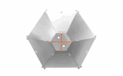 Fennek Hexagon Fire Bowl 17 Litros -Restaurante De Barbacoa 612015 4401379