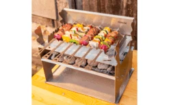 Fennek Pinchos Para Parrilla 6 Piezas Cortas 345 X 2 Mm -Restaurante De Barbacoa 612559 4323723