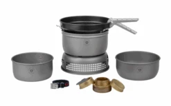 Trangia Trangiakök 25 -1 UL Set De Cocina Para Camping De 3 Piezas Con Quemador Spirit Set 1 -Restaurante De Barbacoa 646131 4528197