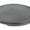 Placa De Parrilla Redonda De Hierro Fundido GSI Guidecast De 31,75 Cm